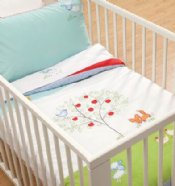 apple tree baby quilt